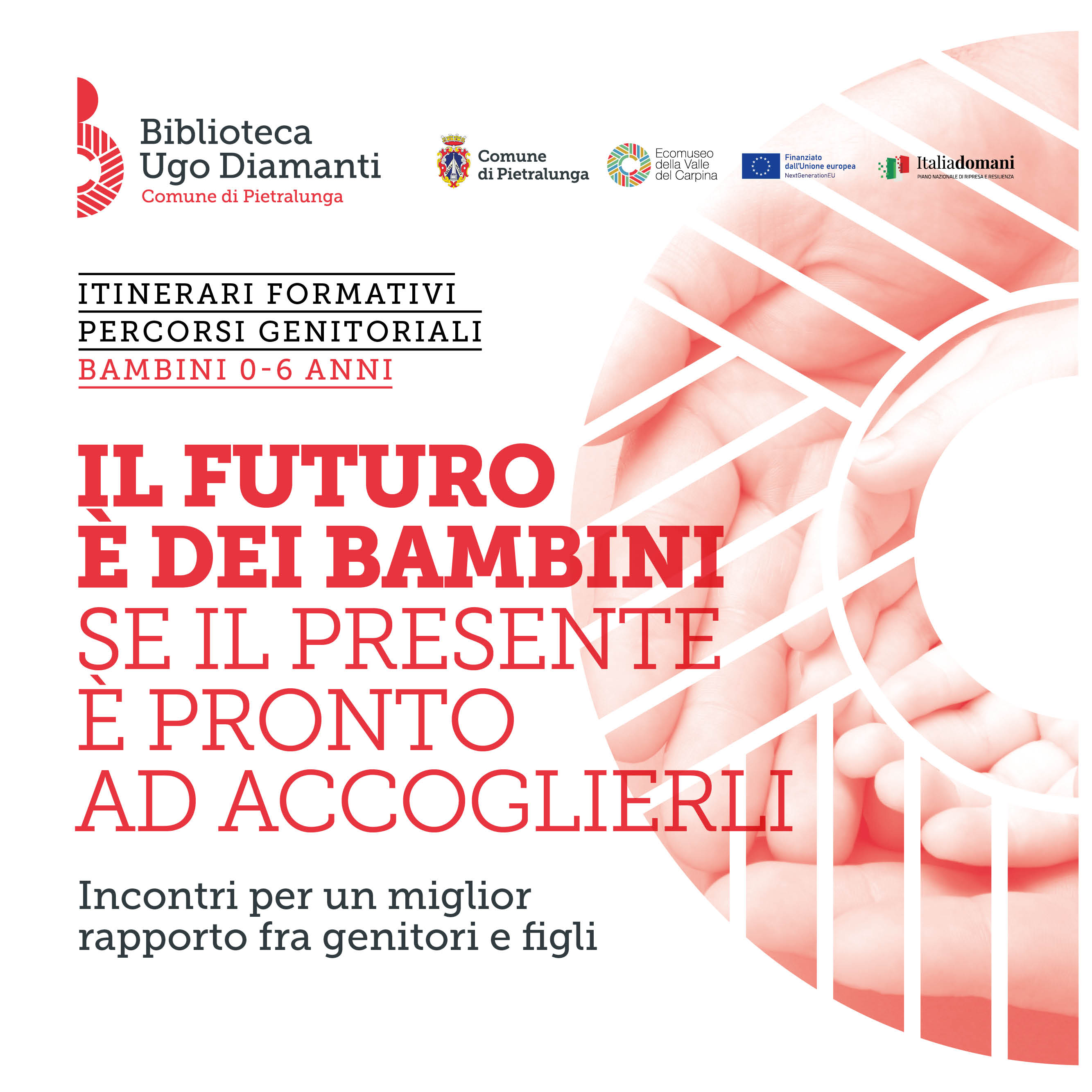 ITINERARI FORMATIVI - PERCORSI GENITORIALI 0 - 6 ANNI